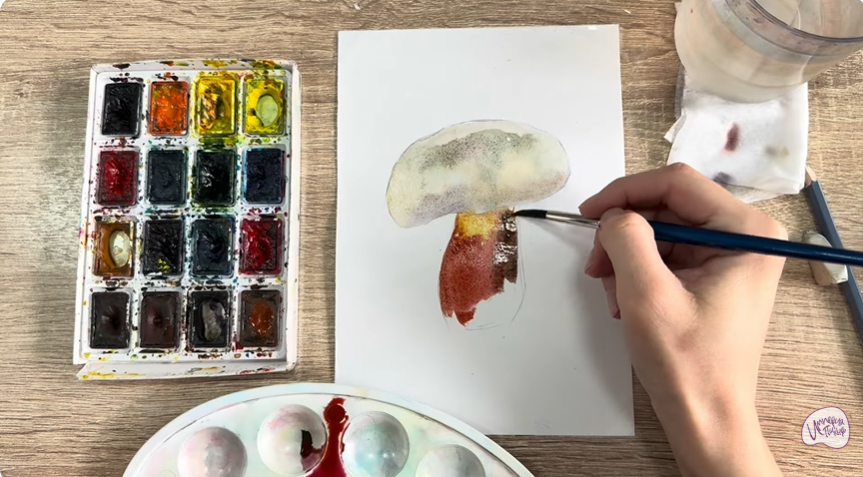 Рисуем Боровик красивый