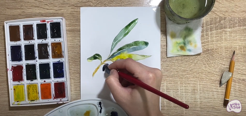 Рисуем Маслины
