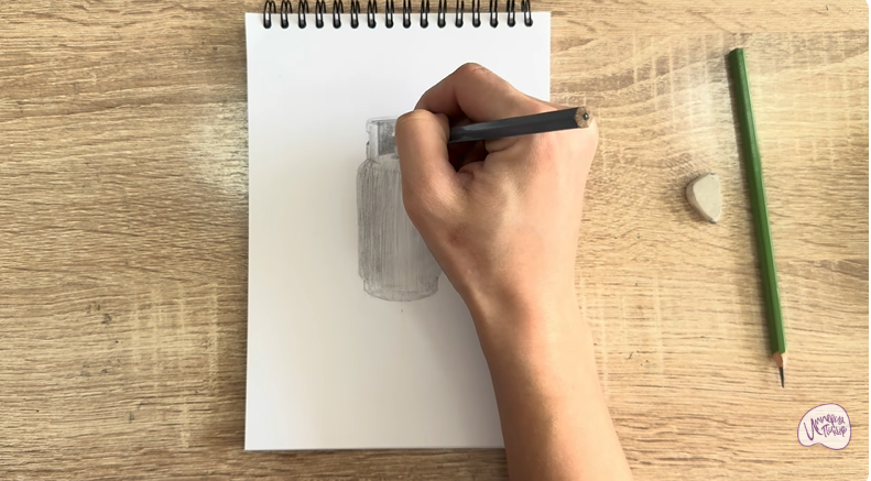 Рисуем Газовый баллон