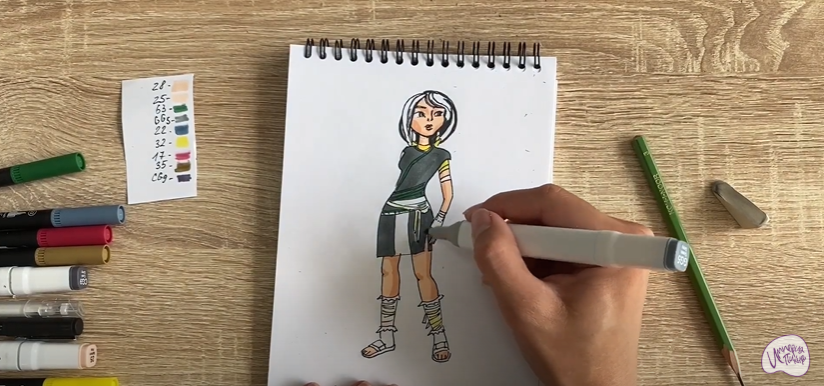 Рисуем Каяра