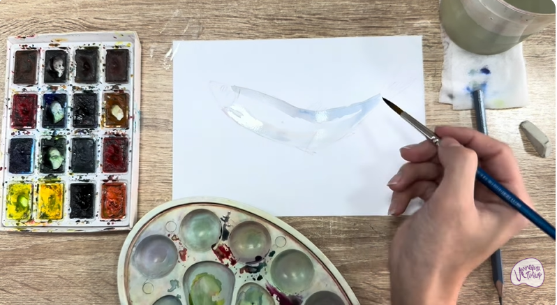 Рисуем Селёдка