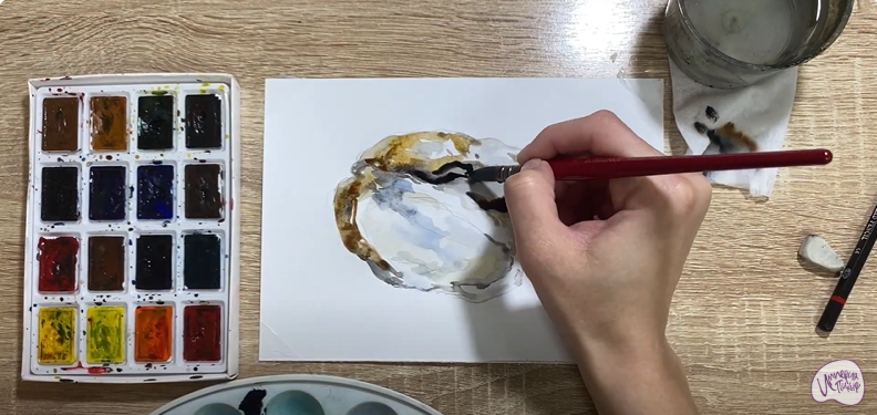Рисуем Устрица