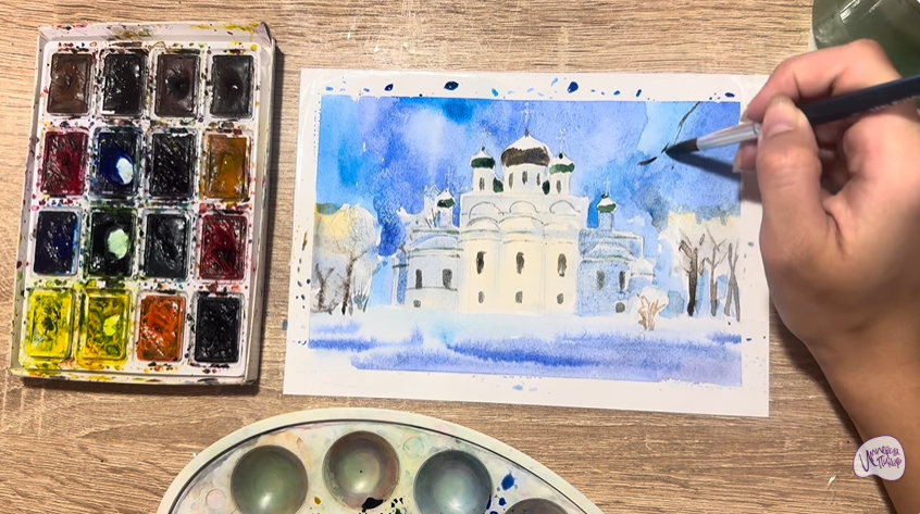 Рисуем Переславль-Залесский
