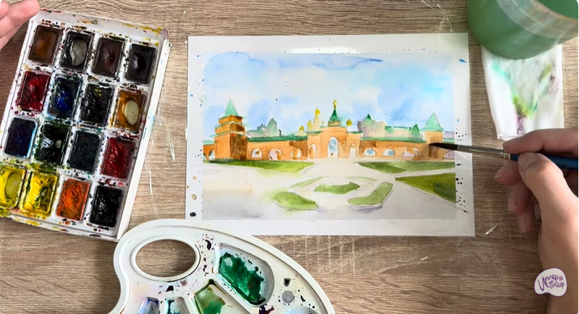 Рисуем Йошкар-Ола
