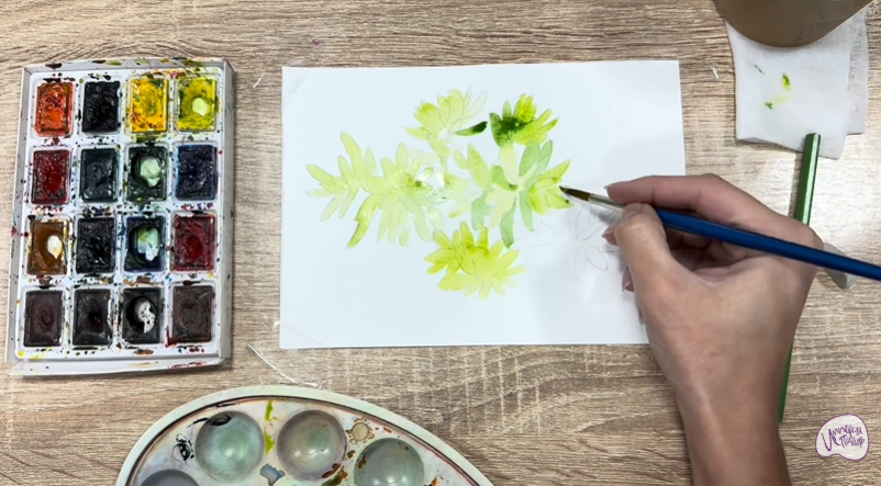 Рисуем Очиток