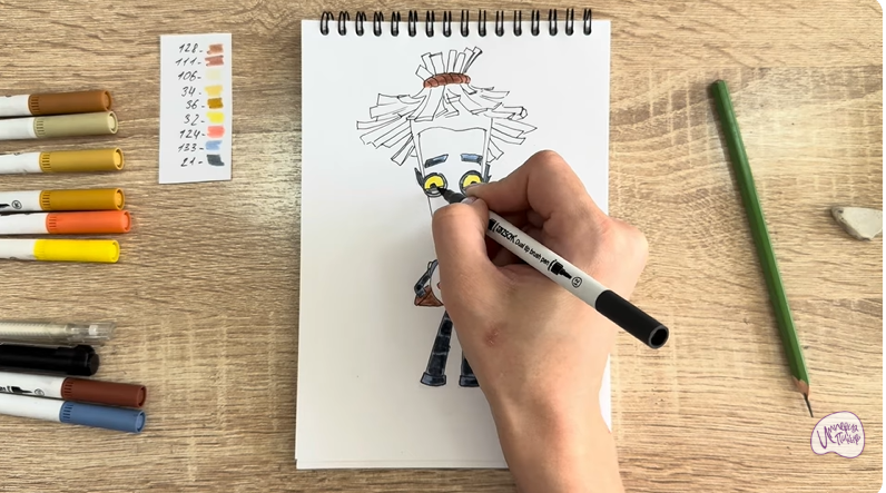 Рисуем Баквит из "Герои Энвелла"