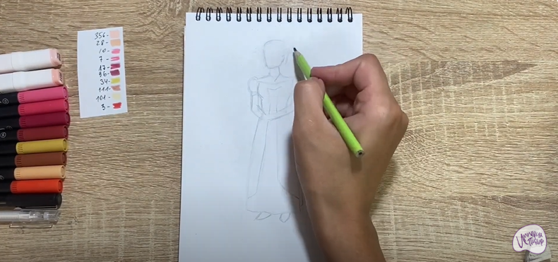 Рисуем Королева Лилиан из "Шрека"