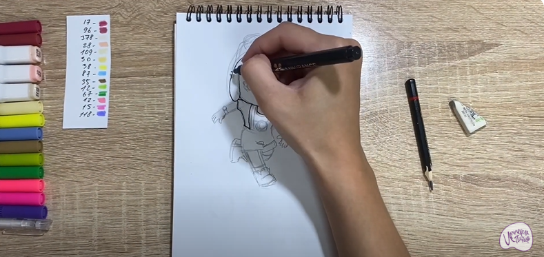 Рисуем Флора из "Команда Флоры"