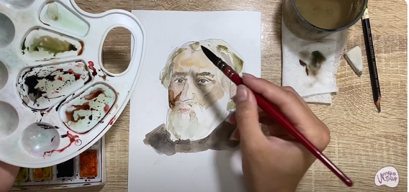 Рисуем Иван Сергеевич Тургенев
