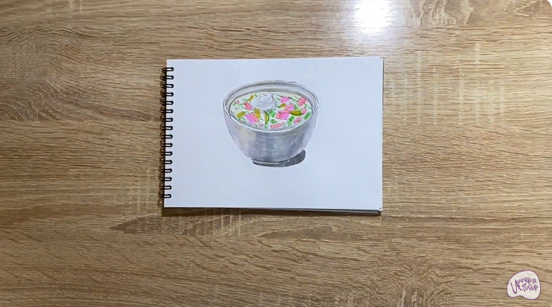 Рисуем Окрошка