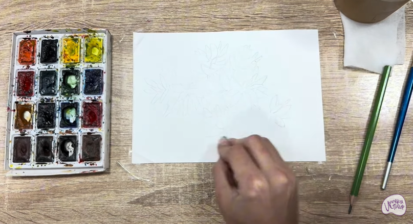 Рисуем Очиток