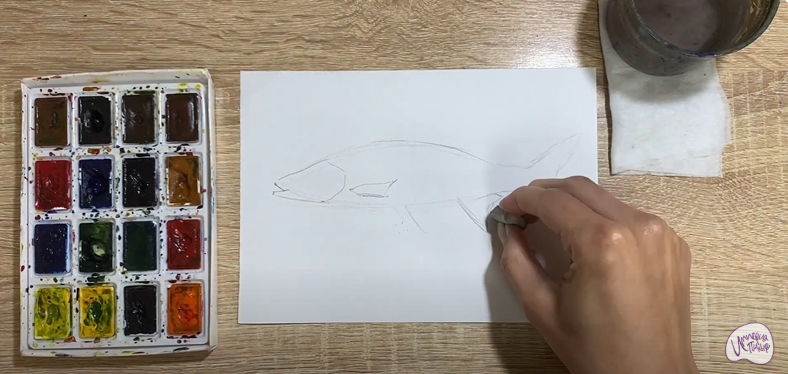 Рисуем Жерех