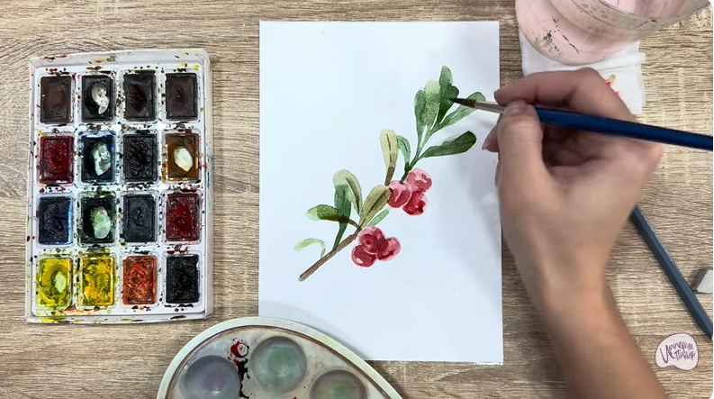 Рисуем Толокнянка