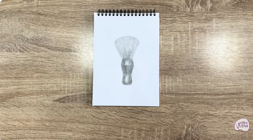 Рисуем Кисть-смётка