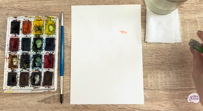 Рисуем Лапчатка