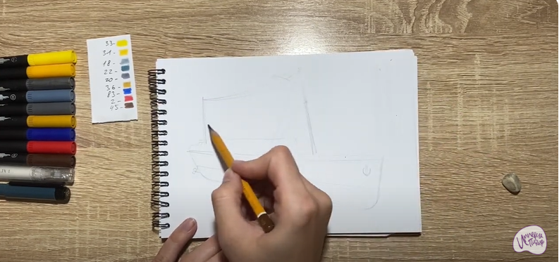 Рисуем Титаник