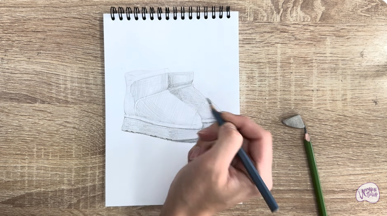 Рисуем Угги