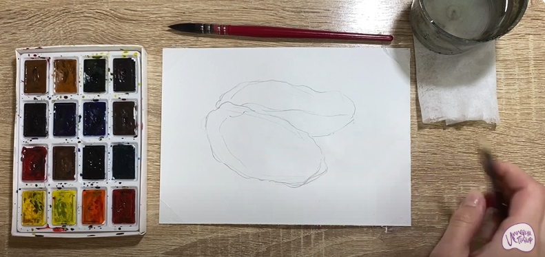 Рисуем Устрица