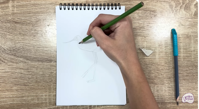 Рисуем Шилоклювка