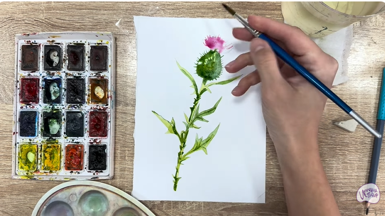 Рисуем Бодяк