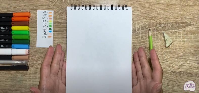 Рисуем Деннис из "Монстры на каникулах"