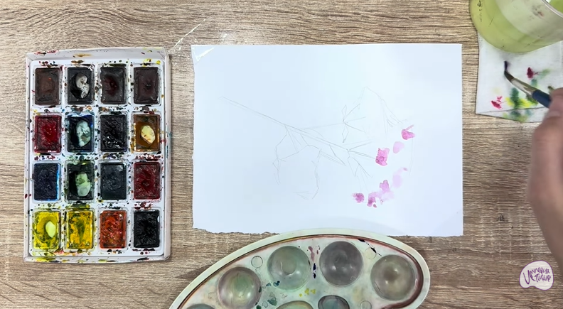 Рисуем Душица