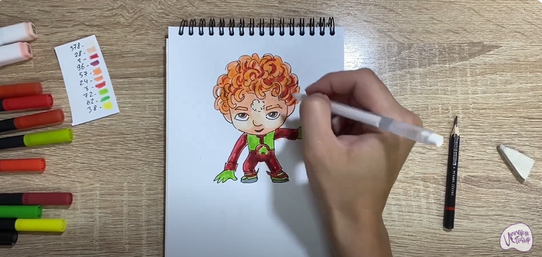 Рисуем Скаут из "Команда Флоры"