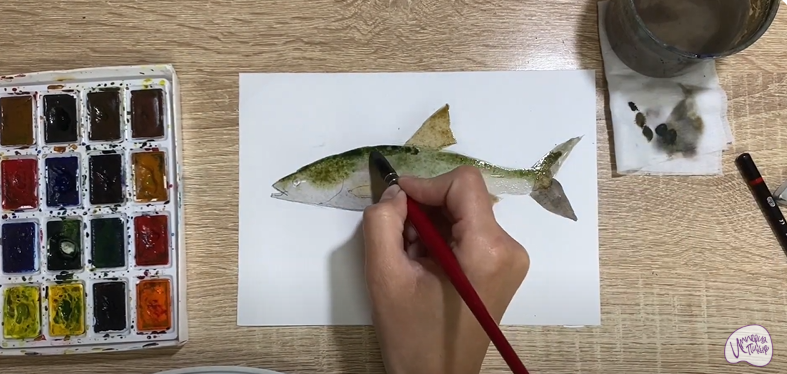 Рисуем Жерех