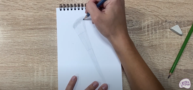 Рисуем Кисть для румян