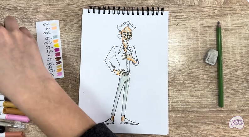 Рисуем Супербро из «Доктор Динозавров»