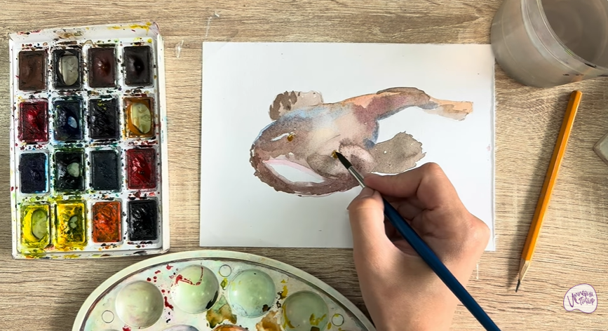 Рисуем Удильщик