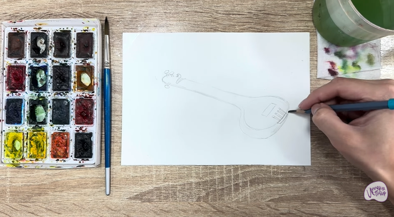 Рисуем Ситар