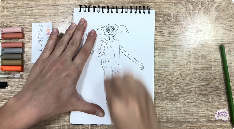 Рисуем Добби