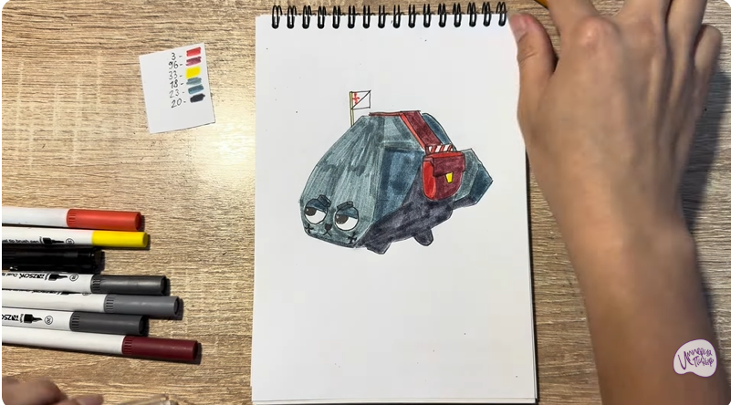Рисуем Коул из "Мир Денди"