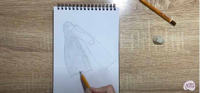 Рисуем Ласты для плавания