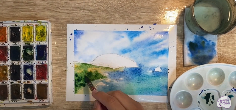 Рисуем Гурзуф