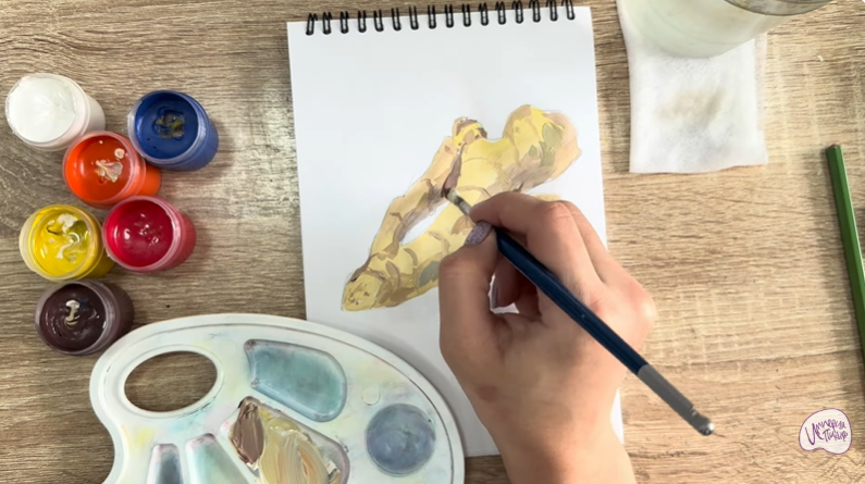 Рисуем Имбирь