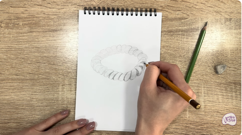 Рисуем Резинка-пружинка