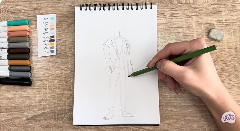 Рисуем Тадаши Хамада из «Города героев»