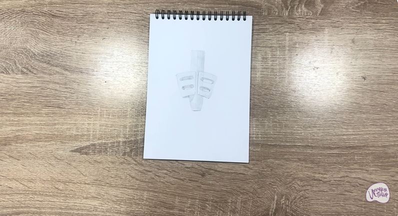 Рисуем Держатель для ручки