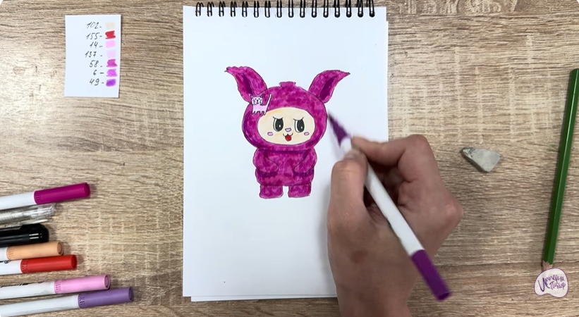 Рисуем Йокими