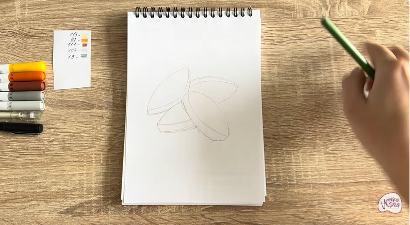 Рисуем Калиссоны