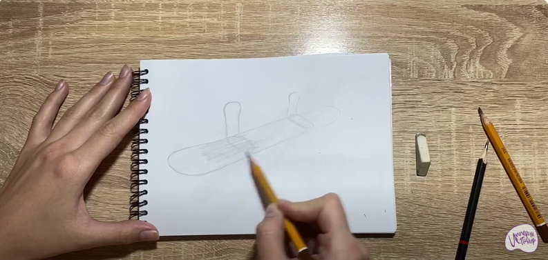 Рисуем Сноуборд
