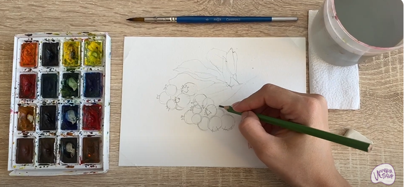 Рисуем Ирга