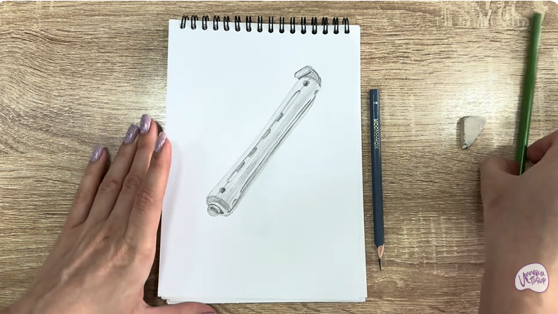 Рисуем Коклюшки для завивки