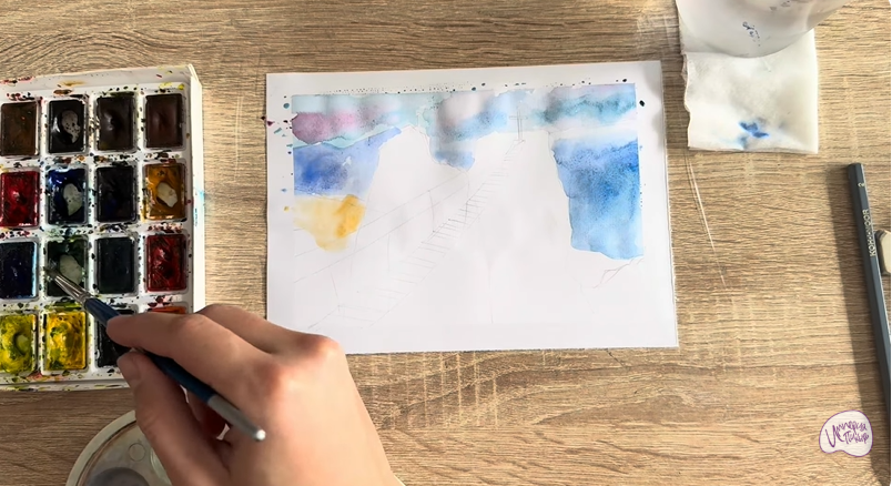 Рисуем Гора Ай-Петри