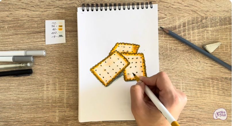 Рисуем Галеты