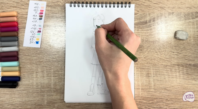 Рисуем Рина Винилион из" Доктор Динозавров"