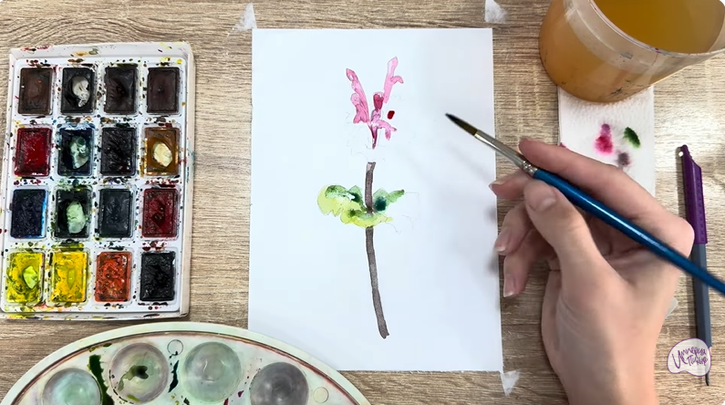 Рисуем Яснотка