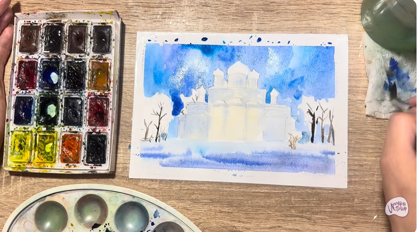 Рисуем Переславль-Залесский